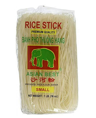 Asian Best Premium Rice Stick Noodle 16 oz In Multiple cases