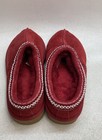UGG Tasman Samba Red Suede Shearling Lined Slippers Women's Size 6 — photo 4