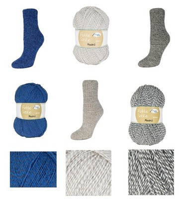 Rellana Garne Sockenwolle Flotte Socke 4fach 100g  Mouliné Strumpfgarn