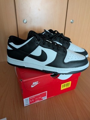 Nike Dunk Low Panda Black/White Herren Sneaker | EU 45 US 11 | NEU Ungetragen