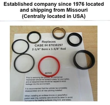 87038297 Replacement kit for Case-IH / New Holland cyl. (2-14" bore & 1-3/8 Rod)