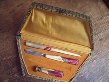 NÉCESSAIRE D’ÉCRITURE DE BUREAU art deco