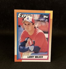 1990 O‑Pee‑Chee Larry Walker #757 RC (HOF)
