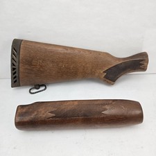 Used Mossberg 500 590 12 Gauge Wood Stock Forend Forearm Recoil Pad Buttstock