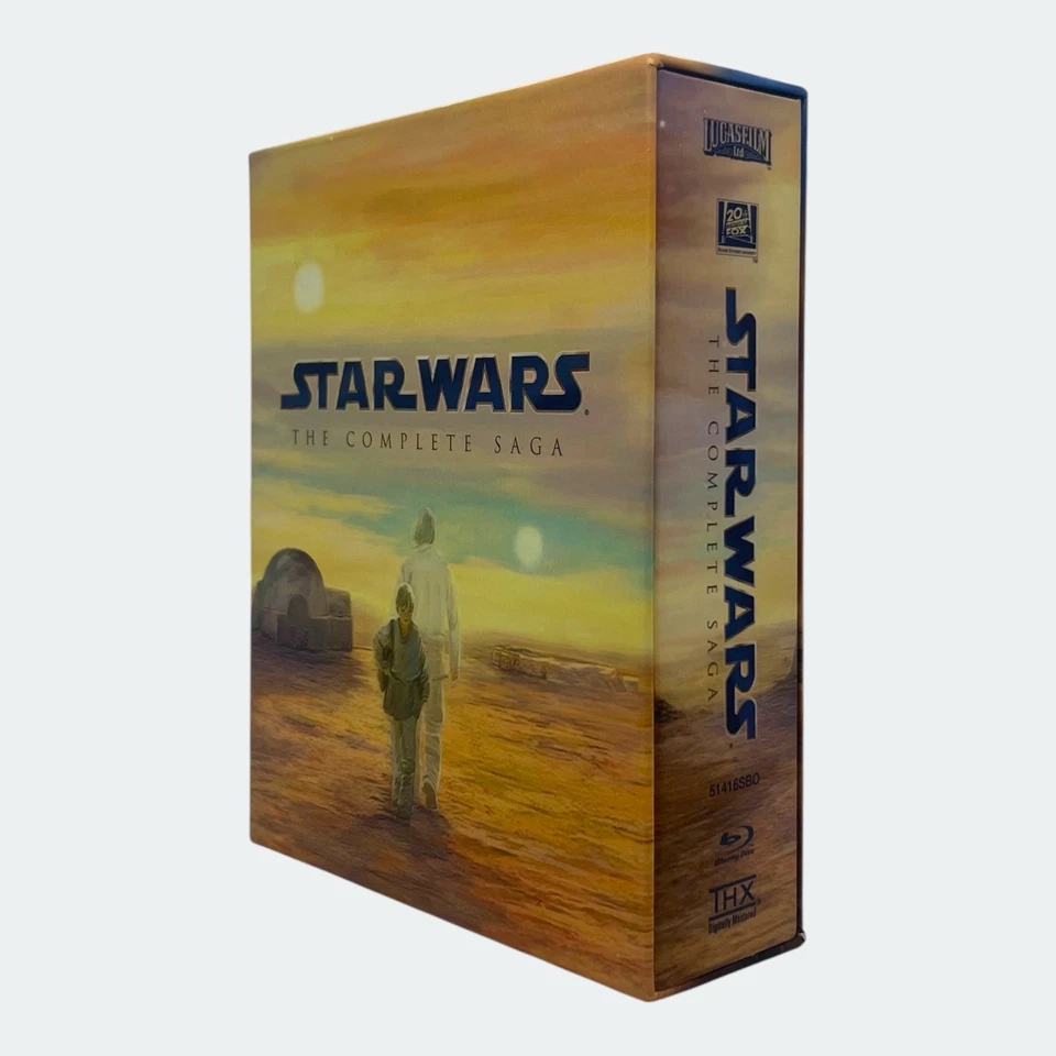 Star Wars: The Complete Saga I-VI [1-6] Juego de caja Blu-ray - Región B, 1080p Foto 3 de 4
