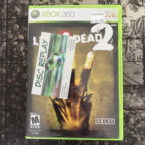 Left 4 Dead 2 Xbox 360 First Person Shooter Complete CIB