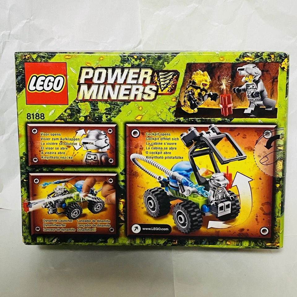 LEGO Power Miners: 8188 Fire Blaster Factory Sealed Box F/S - Image 3 of 4