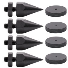 4Pcs M6 Iron Speaker Isolation Spike AMP Studio Monitor Stand Feet Cone 40mm A