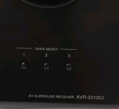 Denon AVR-2310CI, 7.1 Channel Multi Zone Home Theater Receiver - Picture 3 of 12