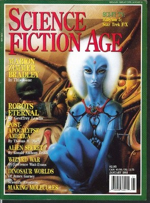 SCIENCE FICTION AGE Babylon 5 Star Trek Bradley 1 1993