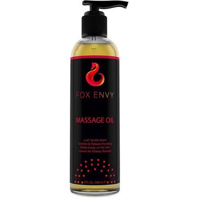 Therapeutic Body Massage Oil with Jojoba & Coconut - 8 fl oz Lush Vanilla