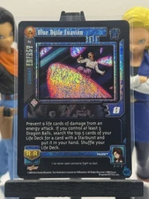 Dragon Ball GT TCG Blue Agile Evasion 61 Super 17 Saga 1st Alt Foil!
