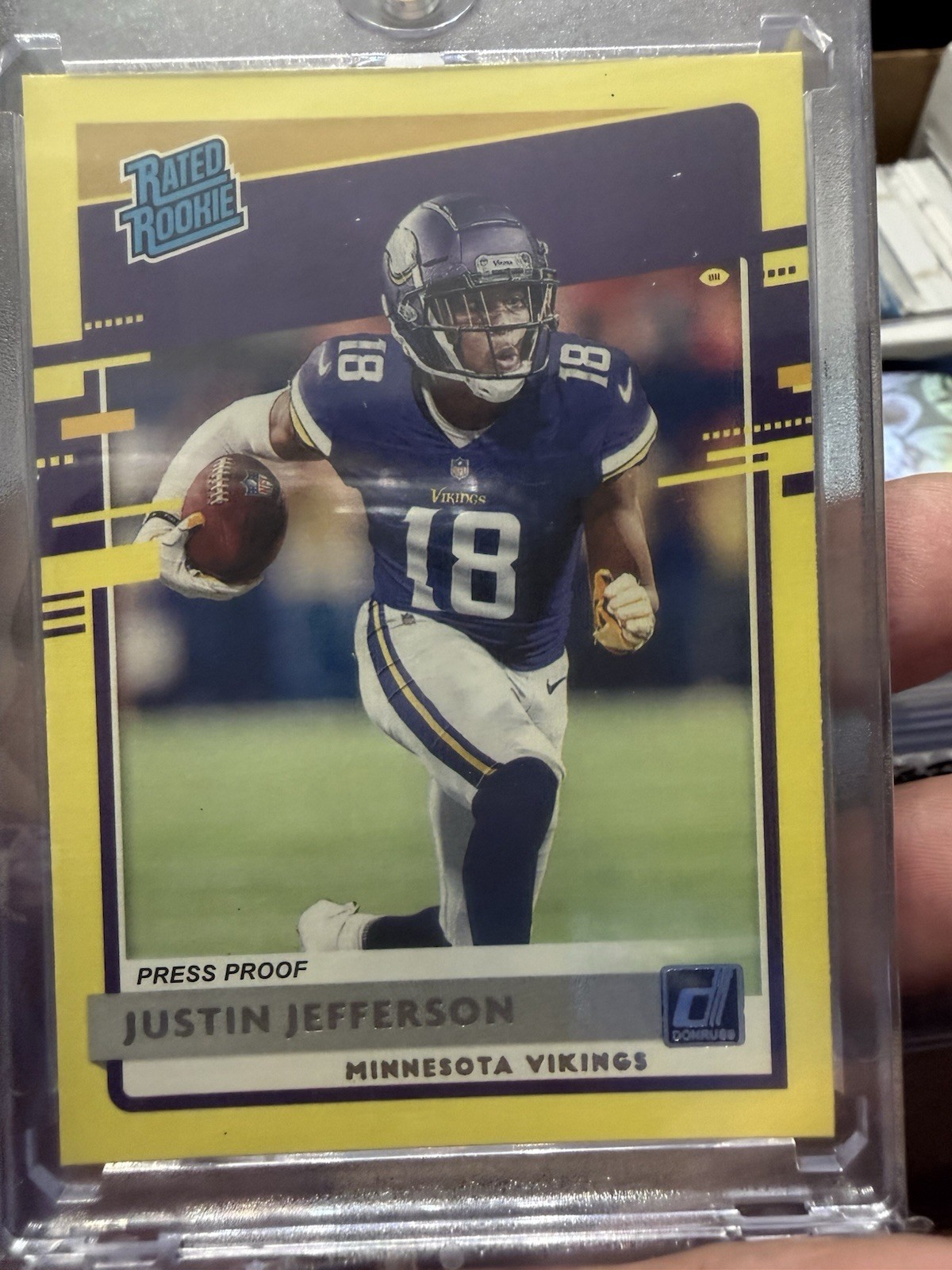2022-23 DONRUSS ELITE Keegan Murray bleu recrue parallèle RC #18/99