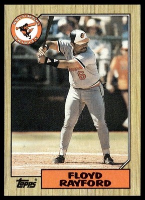 1987 Topps Floyd Rayford Baltimore Orioles #426