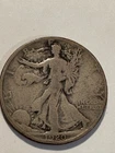 1920  Walking Liberty Half Dollar 90% Silver Circulated about FINE N565
