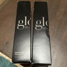 Lot of 2 New In Box Glo Skin Beauty Mattifying Primers - 1 fl oz - Free Ship