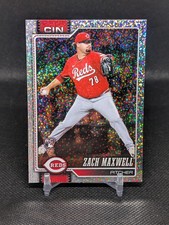 2026 Topps Series 1 - Zach Maxwell RC #143 Confetti Parallel Cincinnati Reds