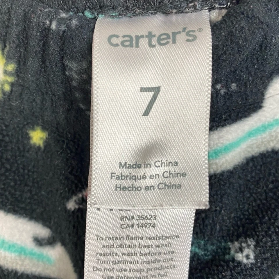 TRES NIÑAS VARIAS MARCAS PIJAMA PANTALONES CALAVERA TRANSBORDADOR ESPACIAL CIERVO TALLAS 7/8/M Foto 4 de 4