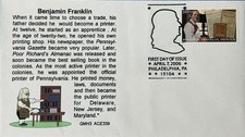 ACE Art Cover Exchange #339 GMH3 4023 Benjamin Franklin Printer 