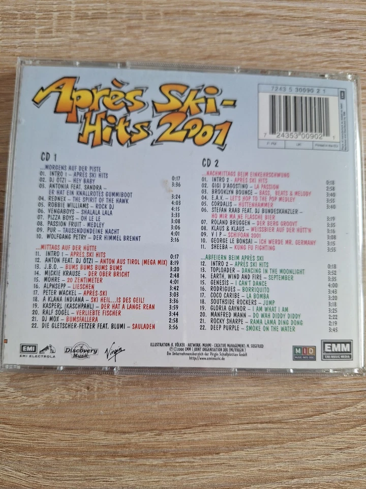 apres ski hits  CD  2001 - Bild 2 von 2