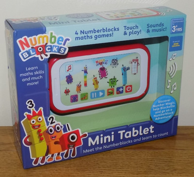 Zahlenblöcke Mini Tablet frühe Jahre Mathematik Ressource - BRANDNEU
