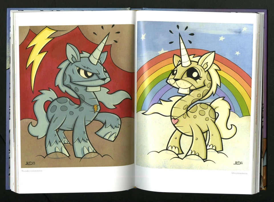 Joe Ledbetter SIGNED AUTOGRAPHED Creatures of Habit + SKETCH HC 1st Ed 1st Print - Image 4 of 4