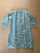 Worklon Lab Coat, Unisex , Blue Lightweight Snap-on ONE Dozen  4/S 4/M 4/L 