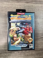 Street Fighter II Championship EditionCustom Game Case For Sega Genesis NO GAME 
