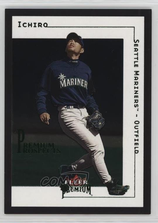 2001 Fleer Premium Prospects 730/1999 Ichiro Suzuki #231 Rookie RC HOF n8a