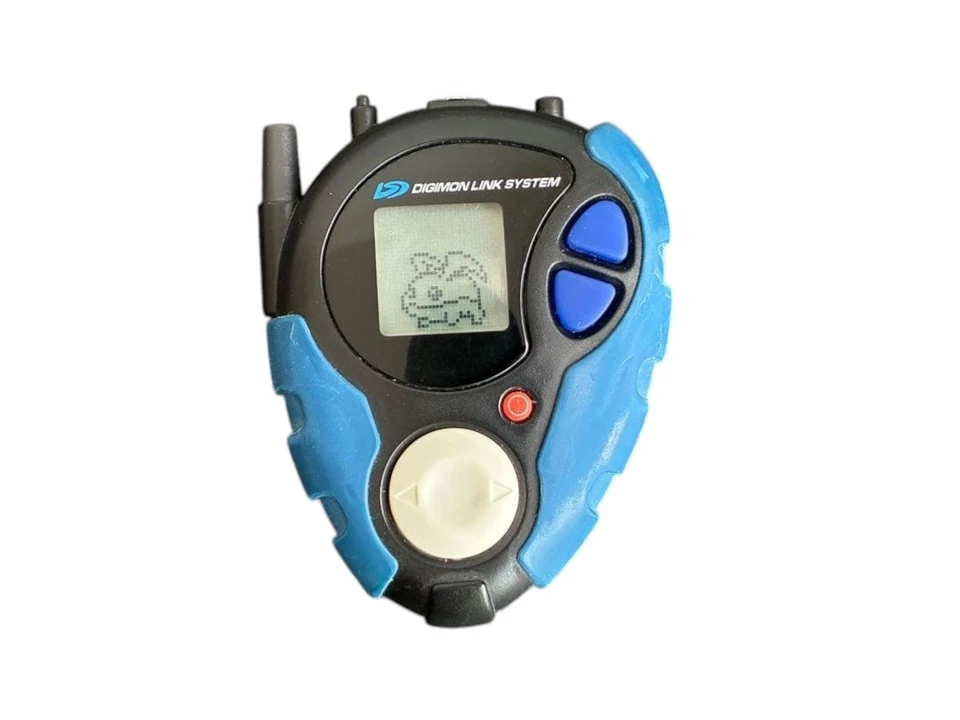 Bandai Digimon Adventure 02 D-3 Digivice Ver.3 Black Blue Pedometer Tested JP D3 - image 2 of 4