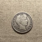 1904 BARBER HALF DOLLAR - VERY NICE COIN - VF ZM