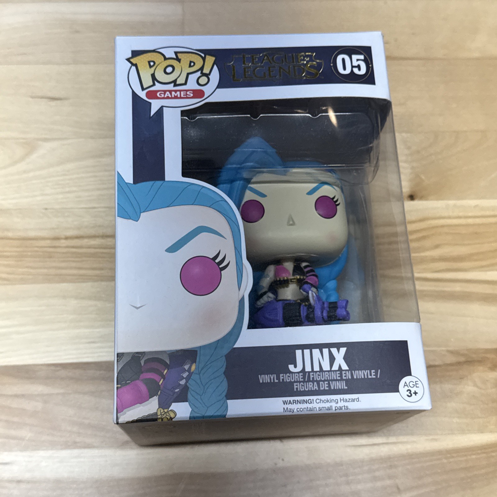 Funko Pop! Games: Jinx #05 Vinyl Figure League of Legends