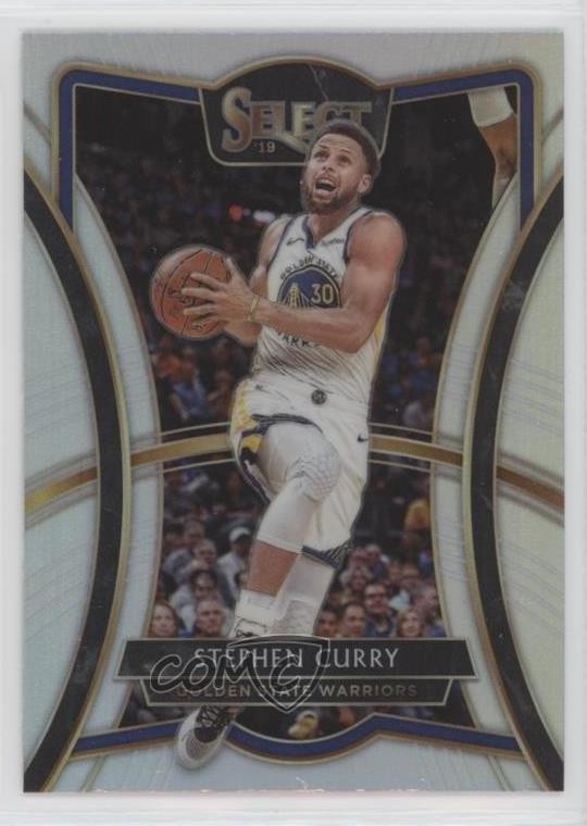 2019-20 Panini Select Premier Level Silver Prizm Stephen Curry #119