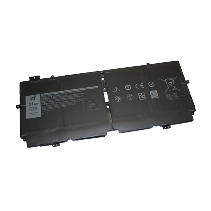 BTI NN6M8 compatible 51Wh 4-cell battery for XPS 13 7390 2in1