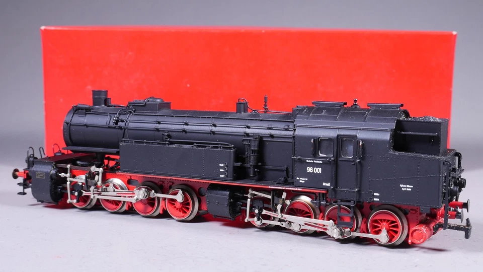 H0 AC Rivarossi 1005 Tenderlok BR 96 001 DRG Mallet in OVP #UX_51 - Bild 4 von 4