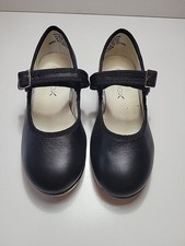 Capezio 3800C Mary Jane Childrens Tap Shoe 12.5M Black Pre-owned Good Condition