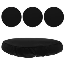 4 PCS Round Chair Cover Barstool Covers Cushion Slipcover for Stools