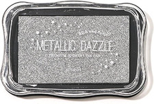 Metallic Pads for Rubber Stamps, Washable Stamp Pad, Pads for Stamping, Embos