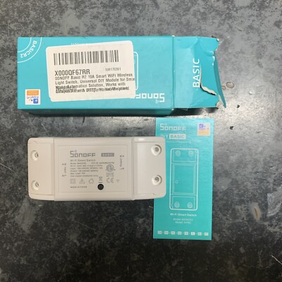 Sonoff BASIC Smart Home WiFi Funk Schalter Modul APP Steuerung Basic R2 Tattybx