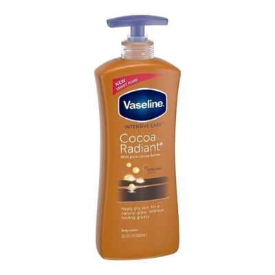 Vaseline Cocoa Radiant w/ Pure Cocoa Butter Lotion, 20.3oz (600ml