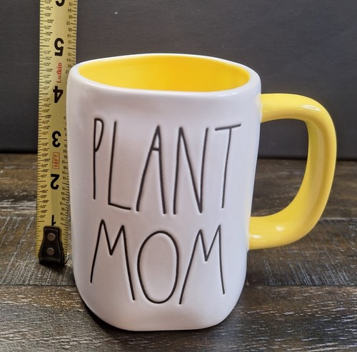 Rae Dunn "PLANT MOM" Artisan Collection by Magenta Coffee Mug EUC - Picture 5 of 7