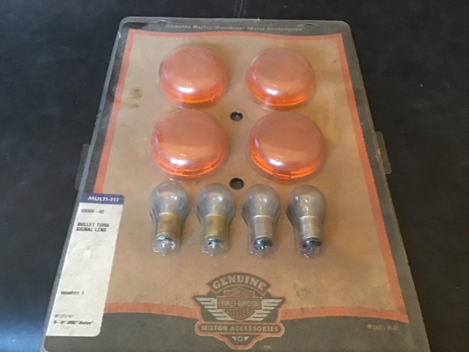 Genuine Harley Davidson Bullet Turn Signal Lens 6930402 unused eBay