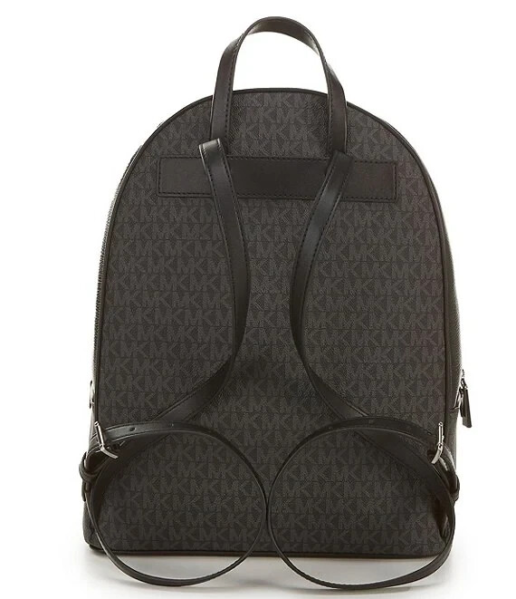 NWT Michael Kors Adina Large Logo Backpack - Black NWT Michael Kors Adina Large Logo Backpack - Black | eBay main image 4