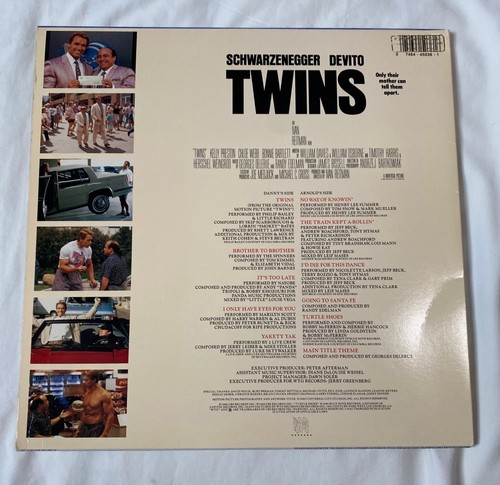 Twins Original Motion Picture Soundtrack 1988 LP vinyl record White label promo - Picture 2 of 5