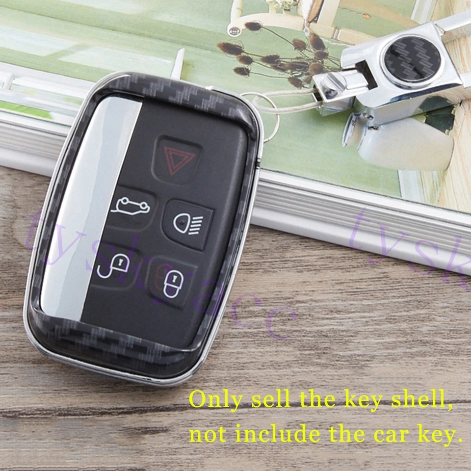 Funda protectora para llavero para Range Rover Evoque Velar Jaguar XJ Foto 3 de 4