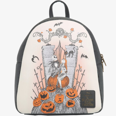 Loungefly‎ Nightmare Before Christmas Jack & Sally Graveyard Backpack & Wallet Loungefly Disney The Nightmare Before Christmas Graveyard  main image 4