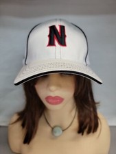  Big West Conference Tournament Baseball White Hat Cap VINTAGE L/XL