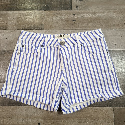 Hot Pants Low Rise Striped Denim | eBay