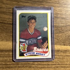1989 Topps - #784 Steve Avery (RC)