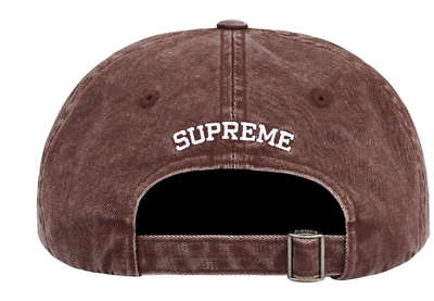 Supreme Pigment Print S Logo 6-Panel Hat Cap Brown FW23 100 Supreme Pigment Print S Logo 6-Panel Hat Cap Brown FW23 100